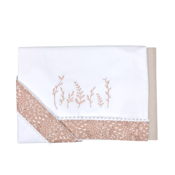 Baby Look - 5367 LEAVES ΣΕΝΤΟΝΙΑ ΚΟΥΝΙΑΣ BEDDING SHEETS