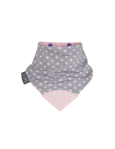 Baby Look - neckerchew polka pink