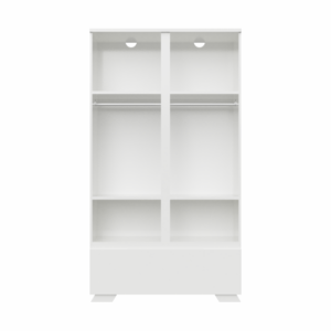 Baby Look - Casababy La Maison White Βρεφικό Κρεβάτι Μετατρεπόμενο Σε Προεφηβικό Τύπου Μοντεσσόρι 2 Baby Look - WD La Maison White 550x550 1