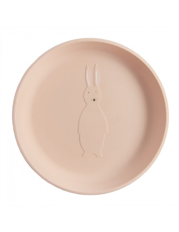 Baby Look - silicone plate mrs rabbit
