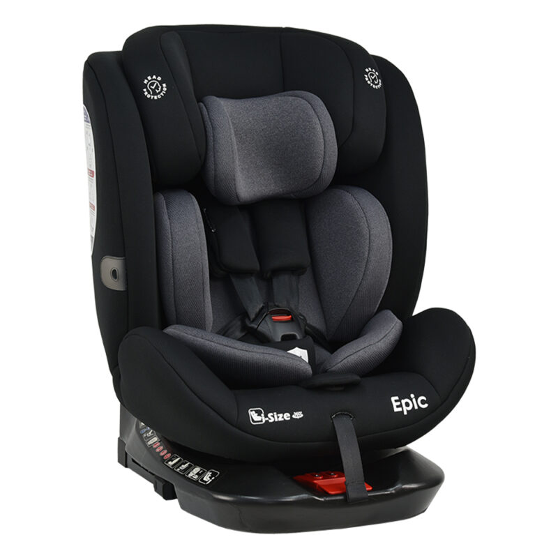 Baby Look - kathisma autokinhtou epic isofix i size 360° black 1164 15nl 2